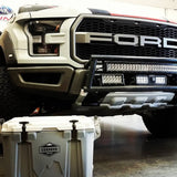 Gen 3 Ford Raptor Race truck front bumper light bar mount kit