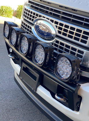 2017-2024 Ford F-250 Super Duty Front Light Mount Kit (Stock Bumper) from Foutz Motorsports