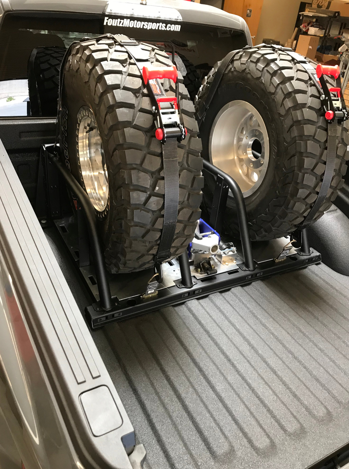 2021+ Raptor 5-Link Rear Bed Organizer - 3.0x16 Coil Over or 3.5x16 Bypass Shock