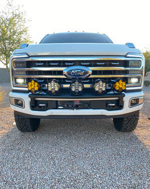 2023 + Ford F-250 Super Duty Front Light Mount Kit (Stock Bumper)