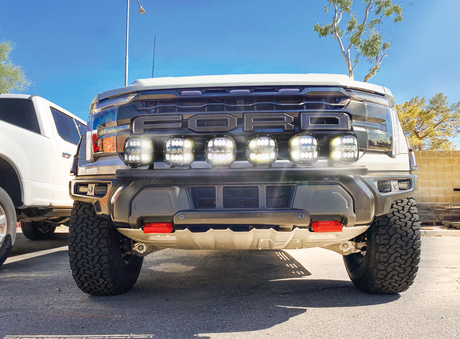 2024 Raptor Front Light Mount Kit (modular bumper) - Use Any Light