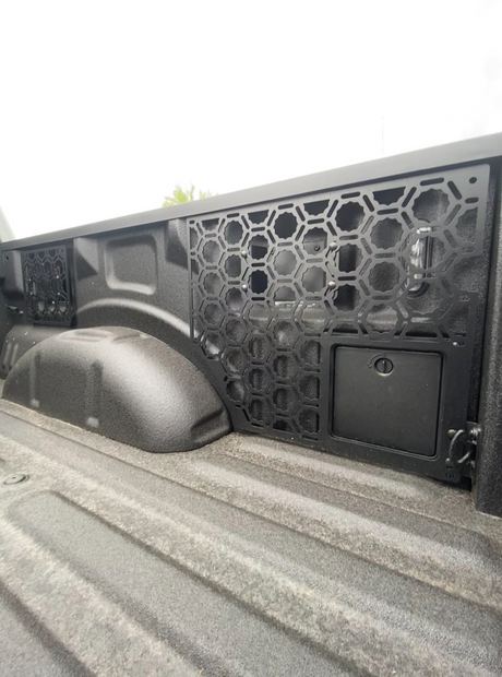 2024 F150 Raptor Truck Bed Panel Organizer Kit