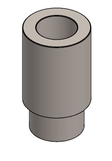 FM17000041 - FMI Raptor Gen 1 lower arm 1" uniball spacer at frame front long version