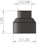 FM17000045 - FMI 3/4 rod end spacer for Raptor Upper Arm at Frame