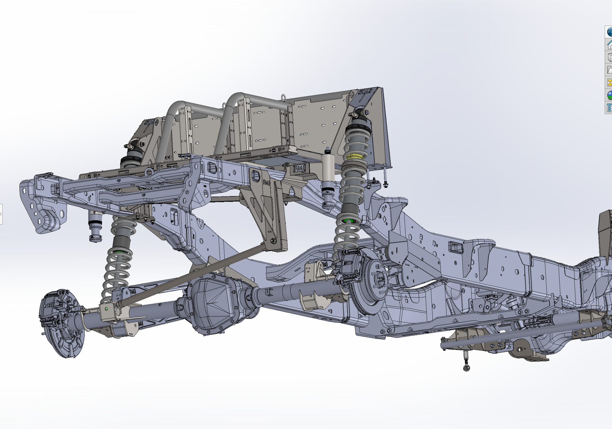 2010-2014 Raptor Long Travel 5-Link Rear Suspension Coil Over Conversion Kit for F150 and Gen 1 Raptors