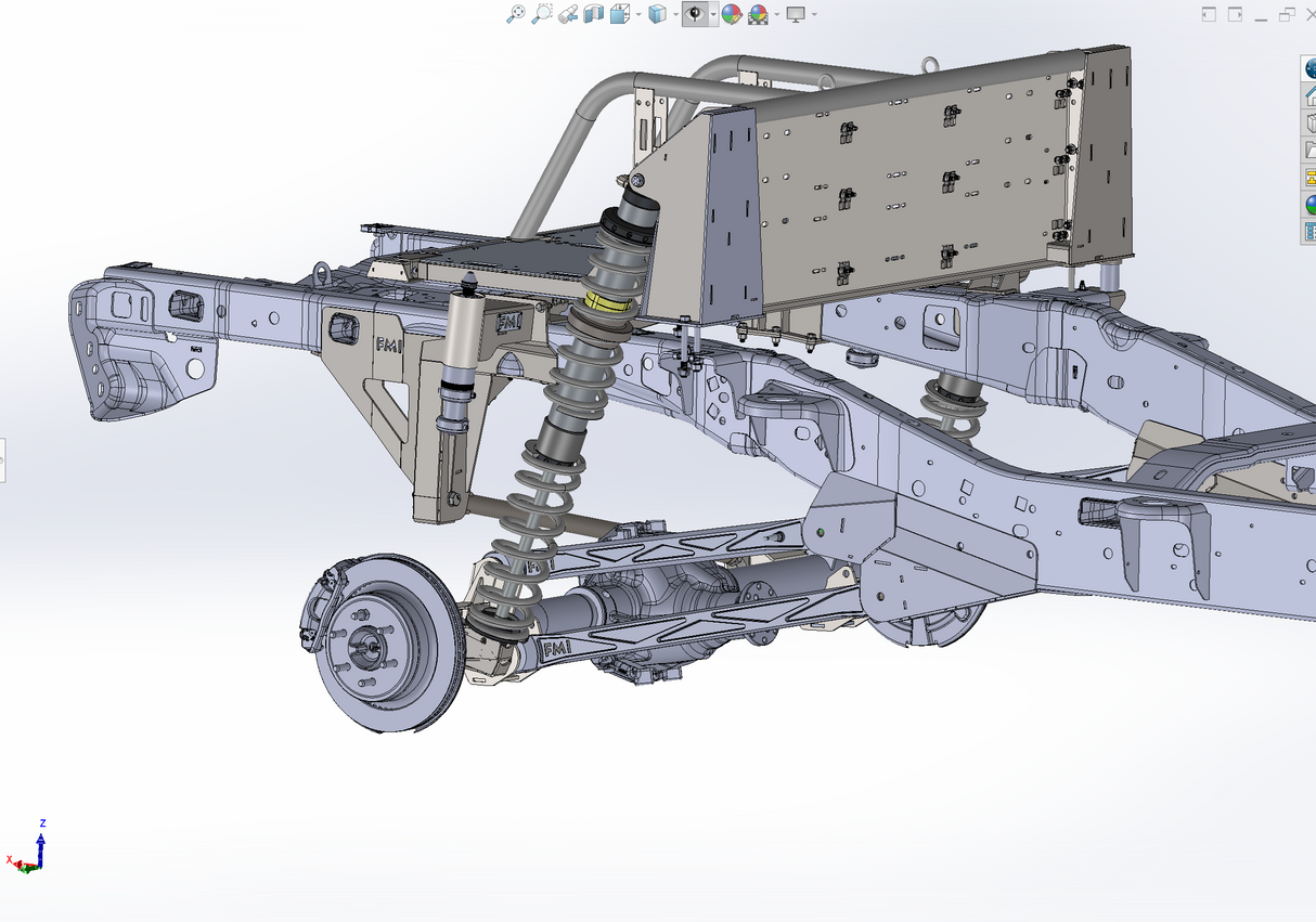 2010-2014 Raptor Long Travel 5-Link Rear Suspension Coil Over Conversion Kit for F150 and Gen 1 Raptors