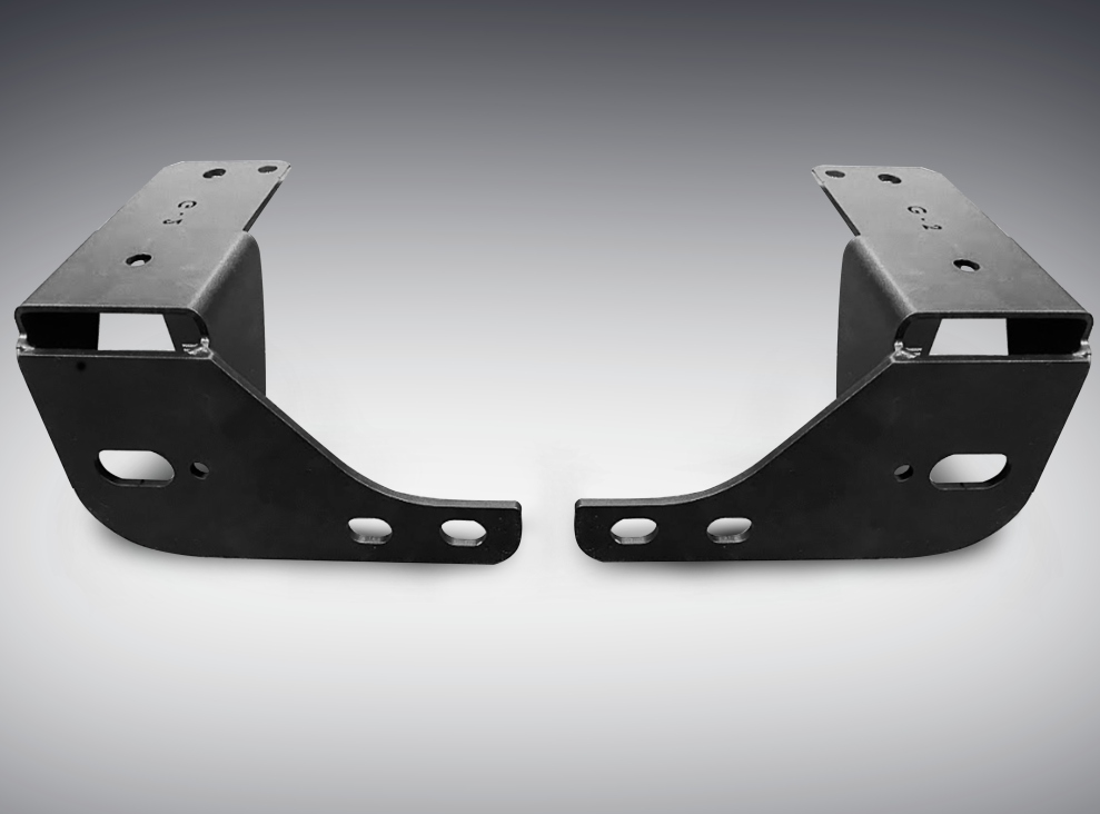 Gen 1 Raptor - Lower Arm Rear Pivot Reinforcement Brackets - Bolt On Kit