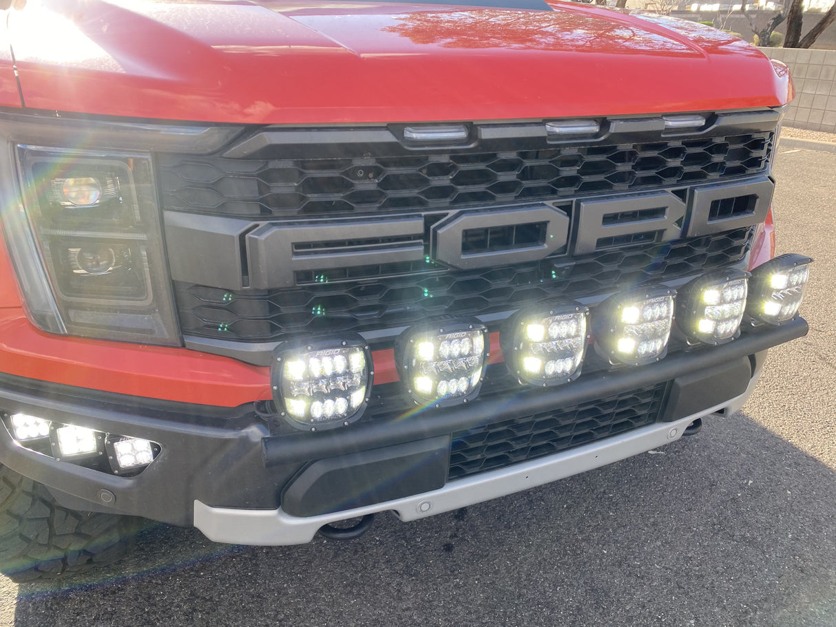 2024 Raptor Front Light Mount Kit (modular bumper) - Use Any Light