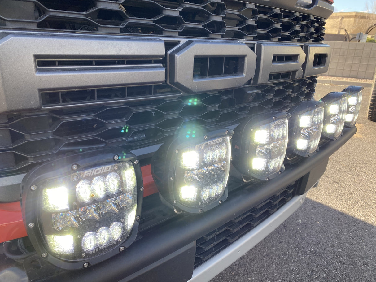 2024 Raptor Front Light Mount Kit (modular bumper) - Use Any Light