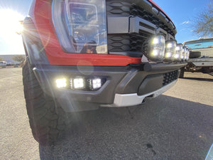 2024 Raptor Front Light Mount Kit (modular bumper) - Use Any Light