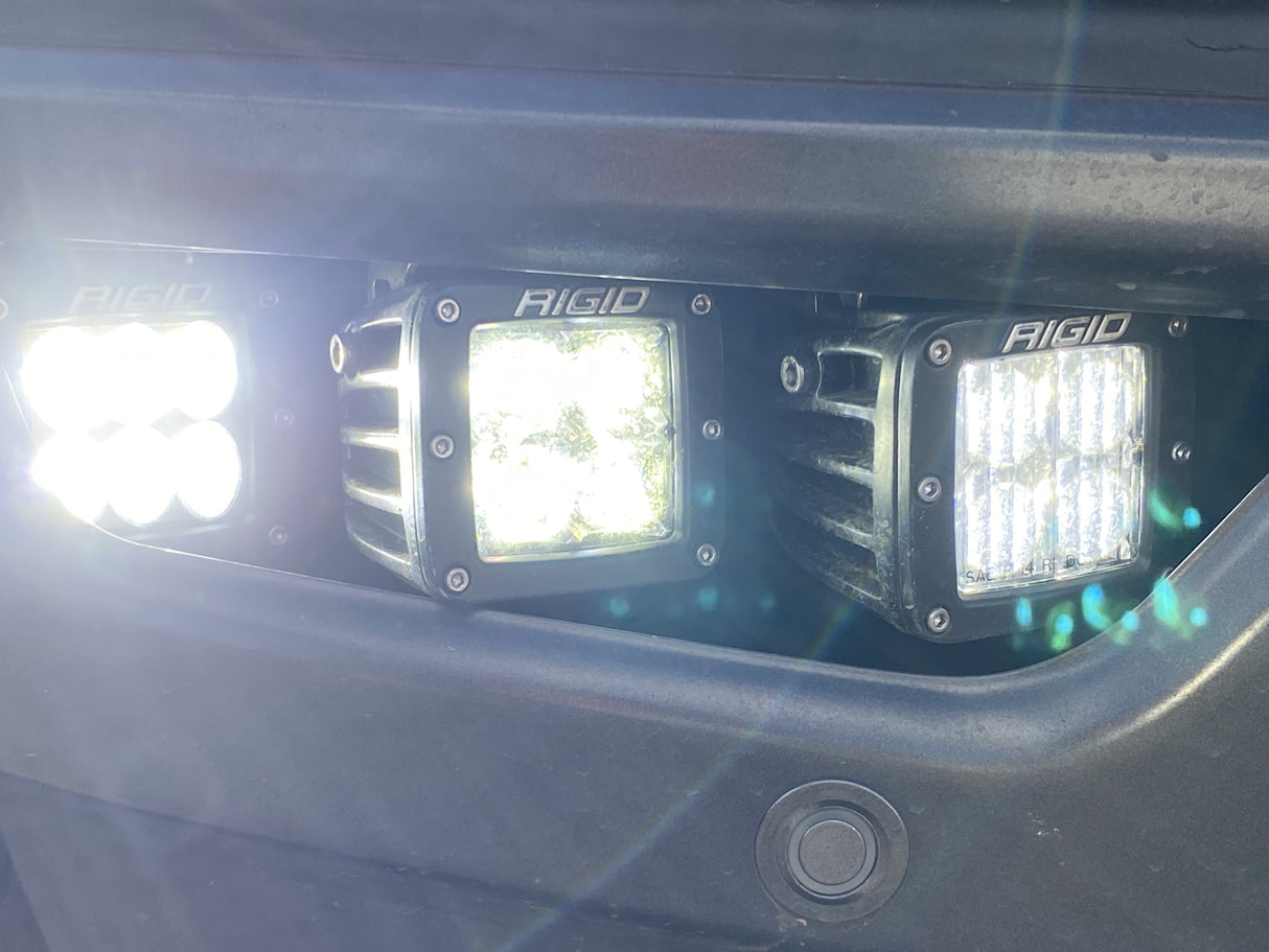 2024 Raptor Front Light Mount Kit (modular bumper) - Use Any Light