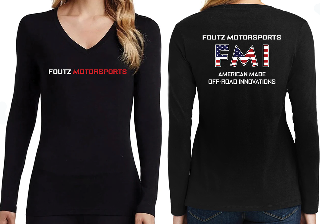 FMI AMERICAN FLAG LOGO SHIRT - WOMENS LONG SLEEVE