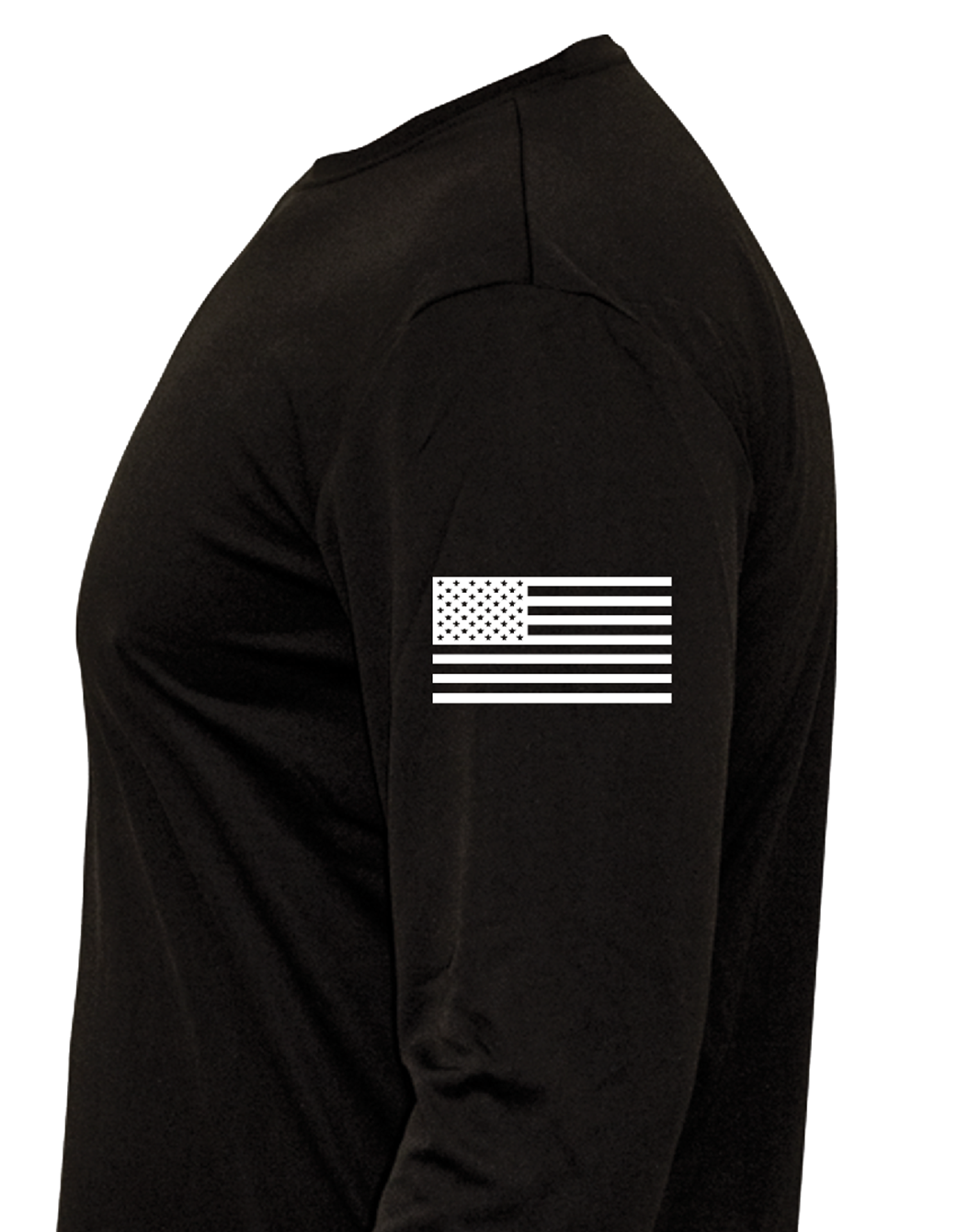 FMI AMERICAN FLAG LOGO SHIRT - MENS LONG SLEEVE