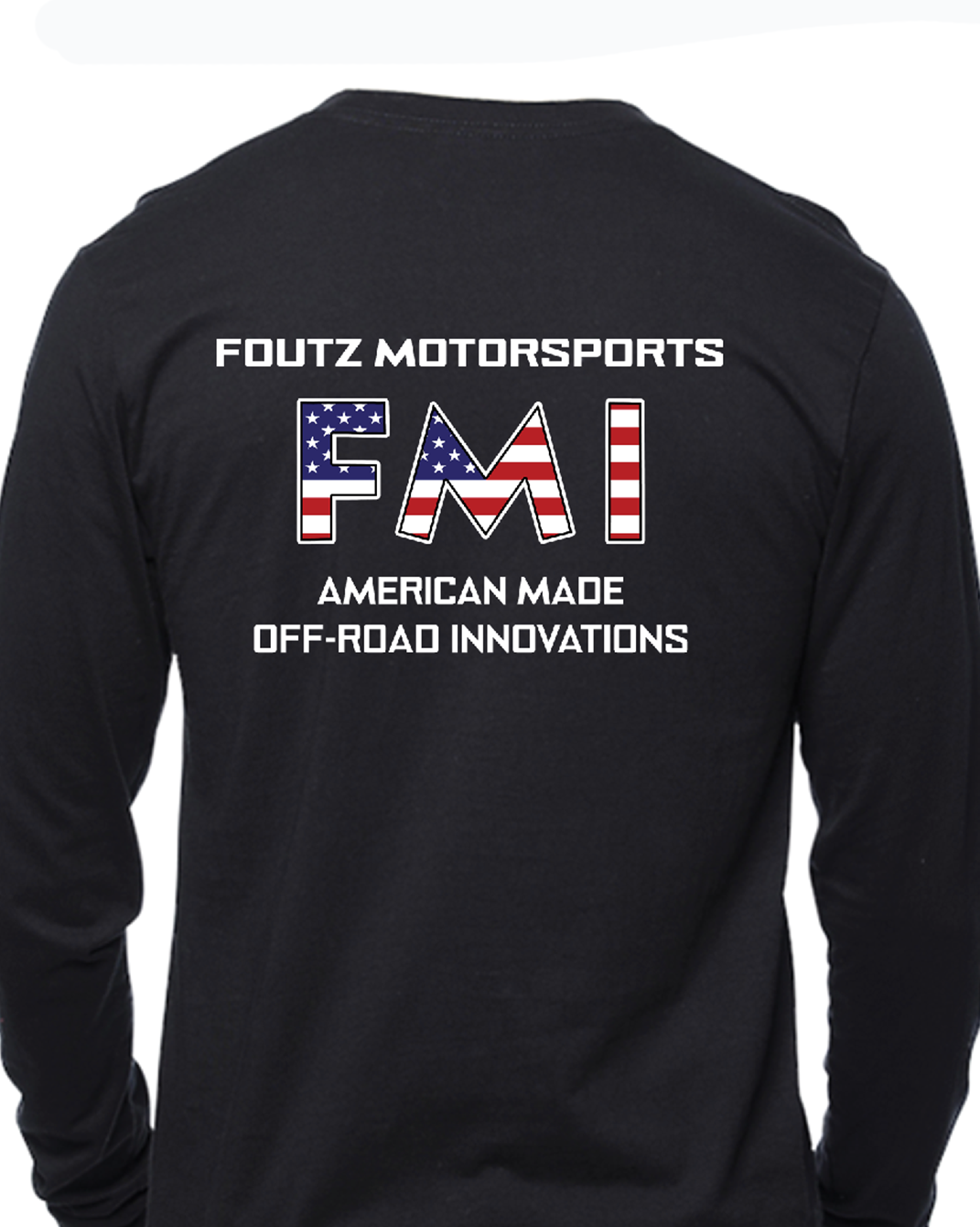 FMI AMERICAN FLAG LOGO SHIRT - MENS LONG SLEEVE