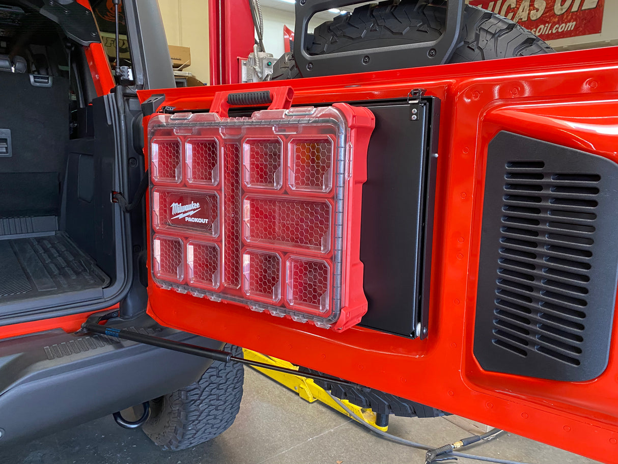 Tailgate Folding Table with PACKOUT Storage Mount - (2022 +) Bronco Raptor and (2021 +) Ford Bronco