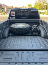 Ford Raptor (2017, 2018, 2019, 2020, 2021, 2022, 2023, 2024) laydown tire and jack carrier 