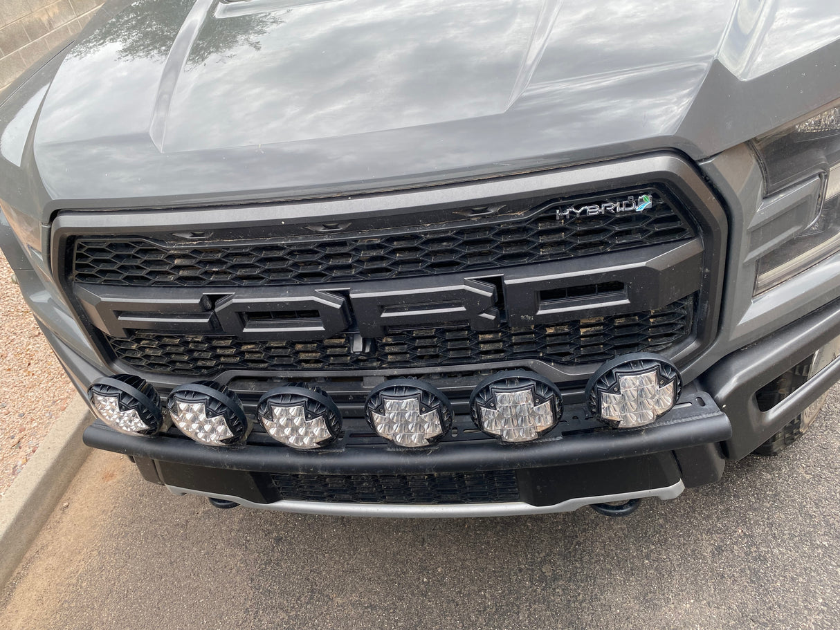 Gen 2 Raptor Front Light Mount Kit (stock bumper) - Use Any Light