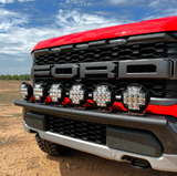 Gen 3 Raptor Front Light Mount Kit (stock bumper) - Use Any Light