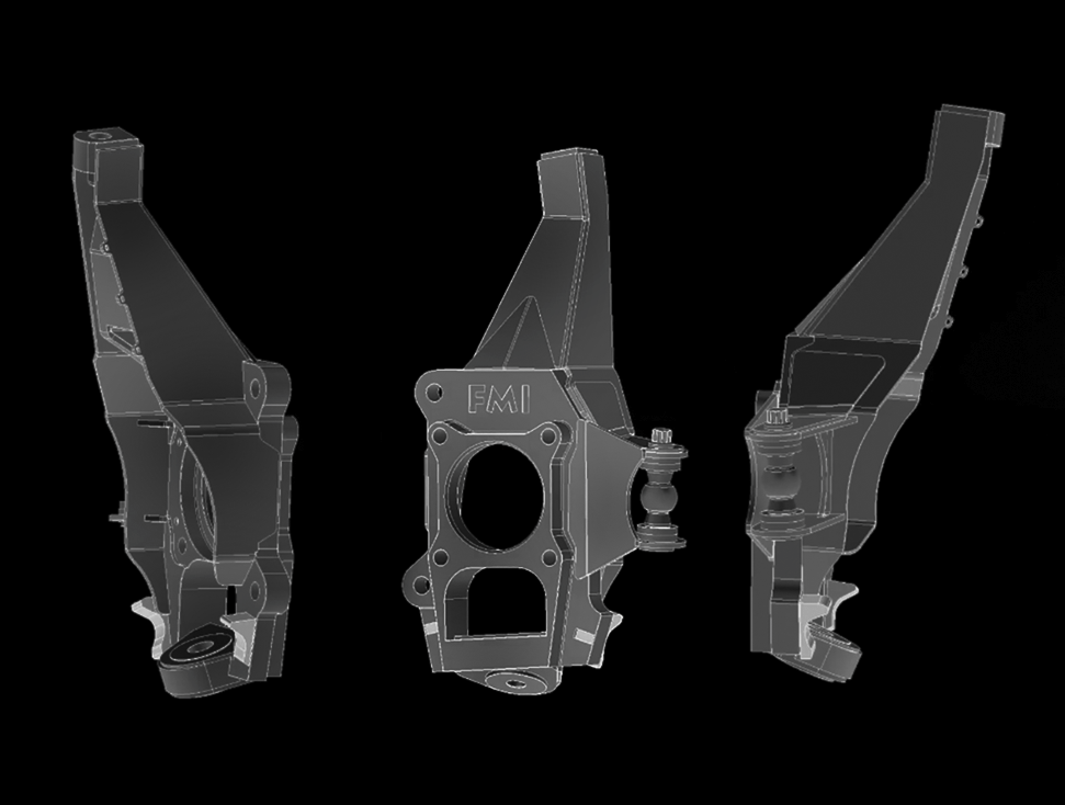 Gen 1 Raptor - Fabricated Front Spindle kit (2010, 2012, 2013, 2014)