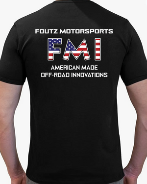 FMI AMERICAN FLAG LOGO SHIRT - MENS SHORT SLEEVE