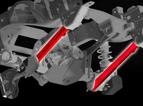 2024 Ranger Raptor - Rear Lower Billet Suspension Arms with Ultra-Flex joints