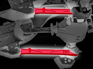 2024 Ranger Raptor - Rear Lower Billet Suspension Arms with Ultra-Flex joints