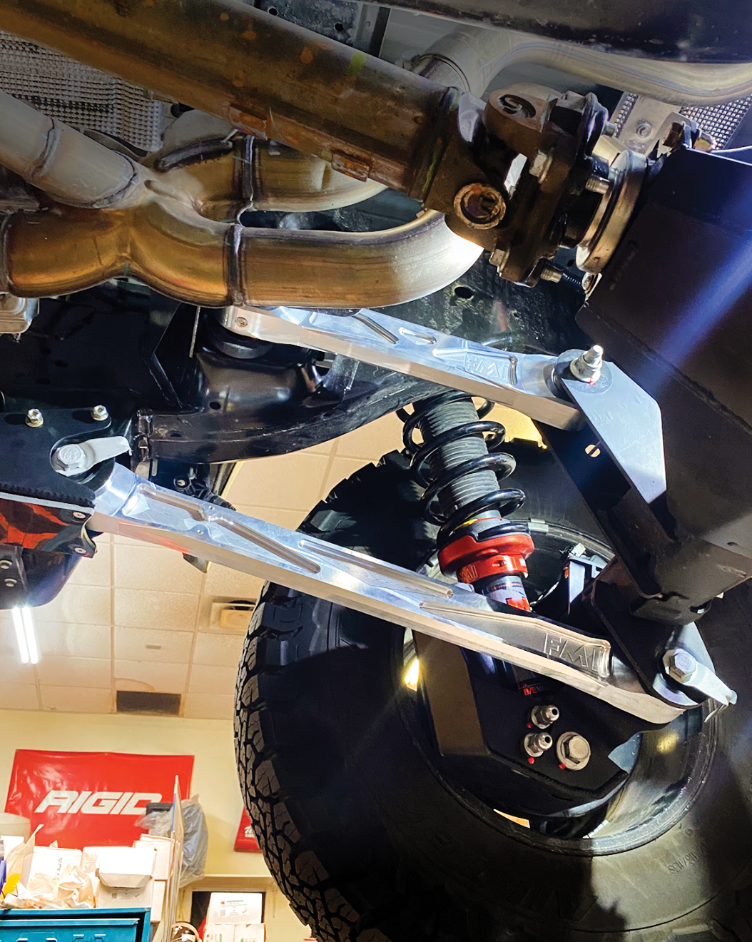 2024 Ranger Raptor Rear Suspension Kit - Billet Aluminum Arms with Ultra-Flex joints