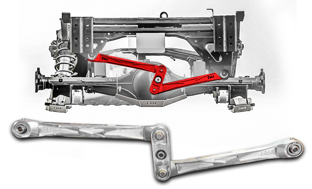 2024 Ranger Raptor Billet Aluminum Rear Watts Link kit