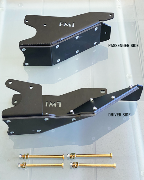 2024 Ranger Raptor Rear Lower Arm Frame Guard with HDPE Slide