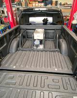 Raptor (2010-2024) Dual Tire Carrier Quick Release Modular Bed Organizer