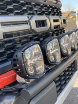 Gen 3 Raptor Front Light Mount Kit (stock bumper) - Use Any Light