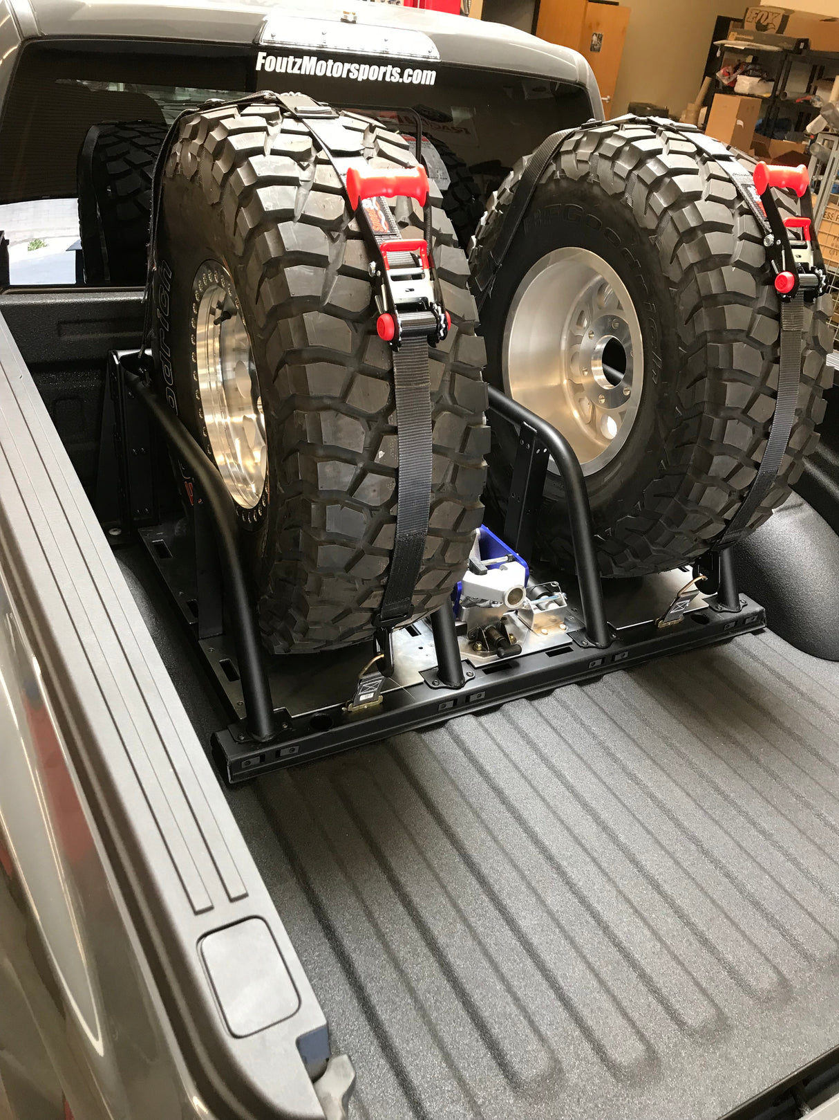 2021+ Raptor 5-Link Rear Bed Organizer - 3.0x16 Coil Over or 3.5x16 Bypass Shock