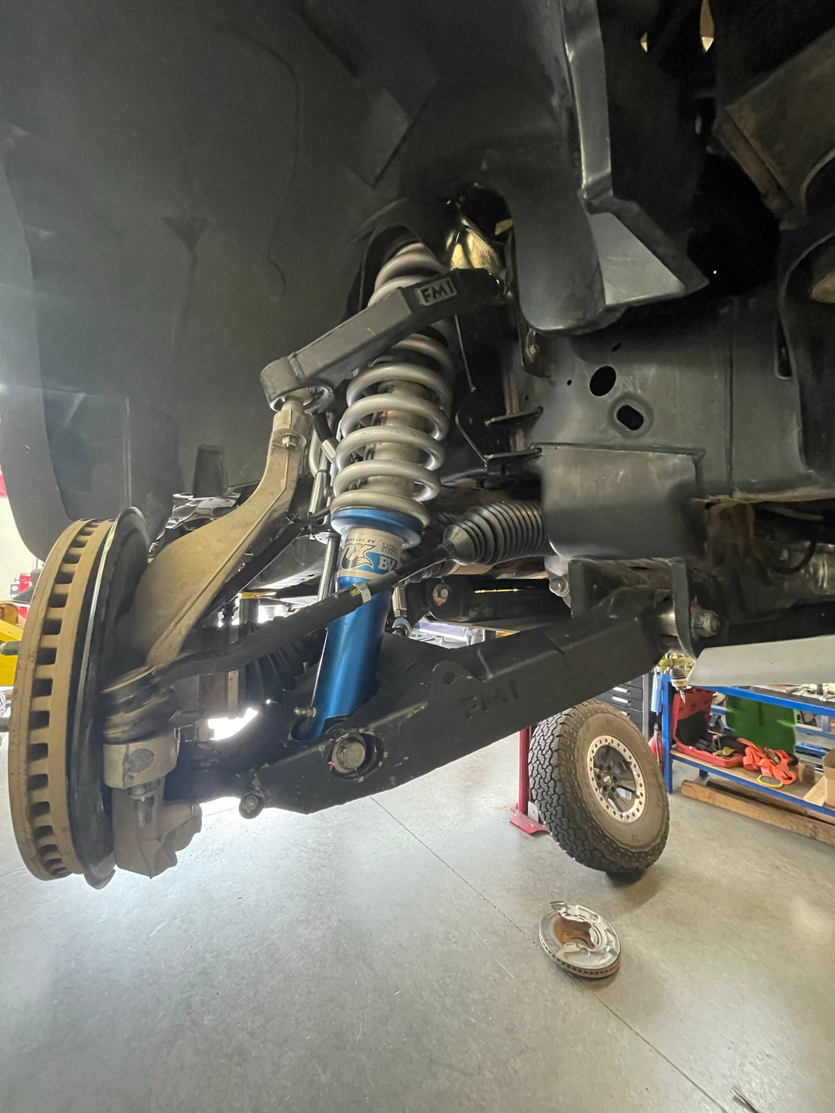 2010-2014 Raptor Mid Travel Front Suspension Kit with Fabricated Upper Arm - Gen 1