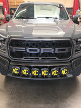 (2015+ F150 & 2017+ Raptor ) Single Tube Light Mount - stock bumper