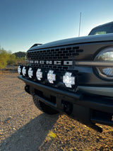 6th Gen Bronco Front Light Mount Kit  for Modular Stock Front Bumper - Use Any Light